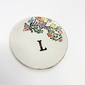Anthropologie The Brick Kiln Pottery Dish " L "